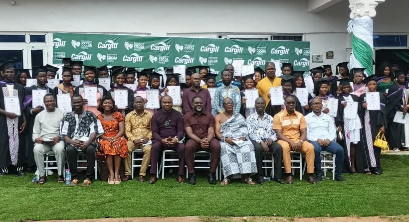 111 young people in cocoa country graduate with trades and free start-up tools