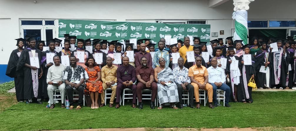 111 young people in cocoa country graduate with trades and free start-up tools
