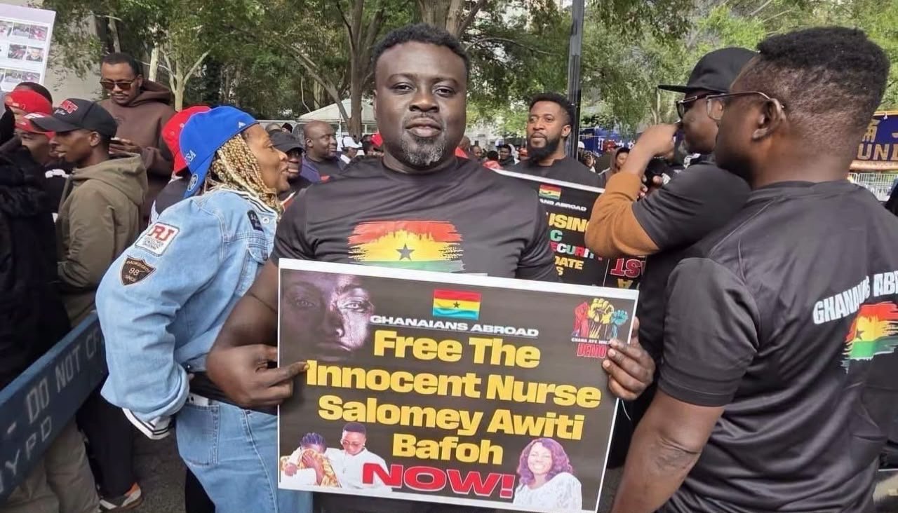 Ghanaians In New York Protest Near UN Over Nurse's Arrest