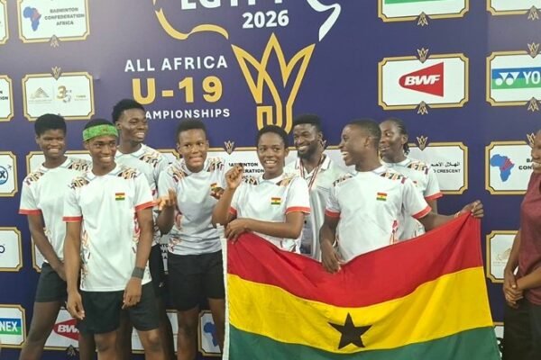Ghana's junior shuttlers silence Cairo crowd to reach relay semi-finals