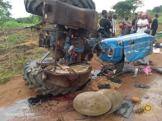 Two Killed, 14 Pulled From Wreckage on Accra-Aflao Highway Crash