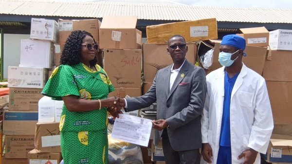 Wa West MP Hands Over GH¢300,000 and US-Sourced Medical Supplies to District Health Facilities