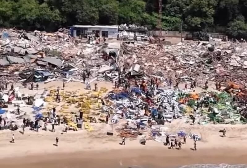 Beach Clubs Flattened At La As MP Says Government Was Not Told
