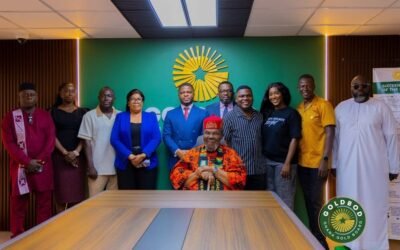 Nollywood Icon Pete Edochie Meets GoldBod Boss Sammy Gyamfi in Accra