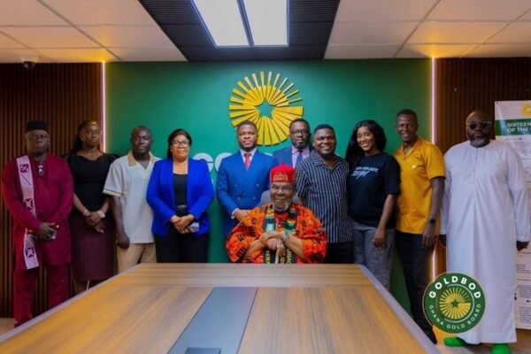 Nollywood Icon Pete Edochie Meets GoldBod Boss Sammy Gyamfi in Accra