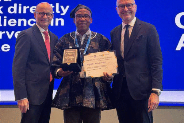 Republic Bank Ghana Takes Climate Finance Prize for School Boreholes